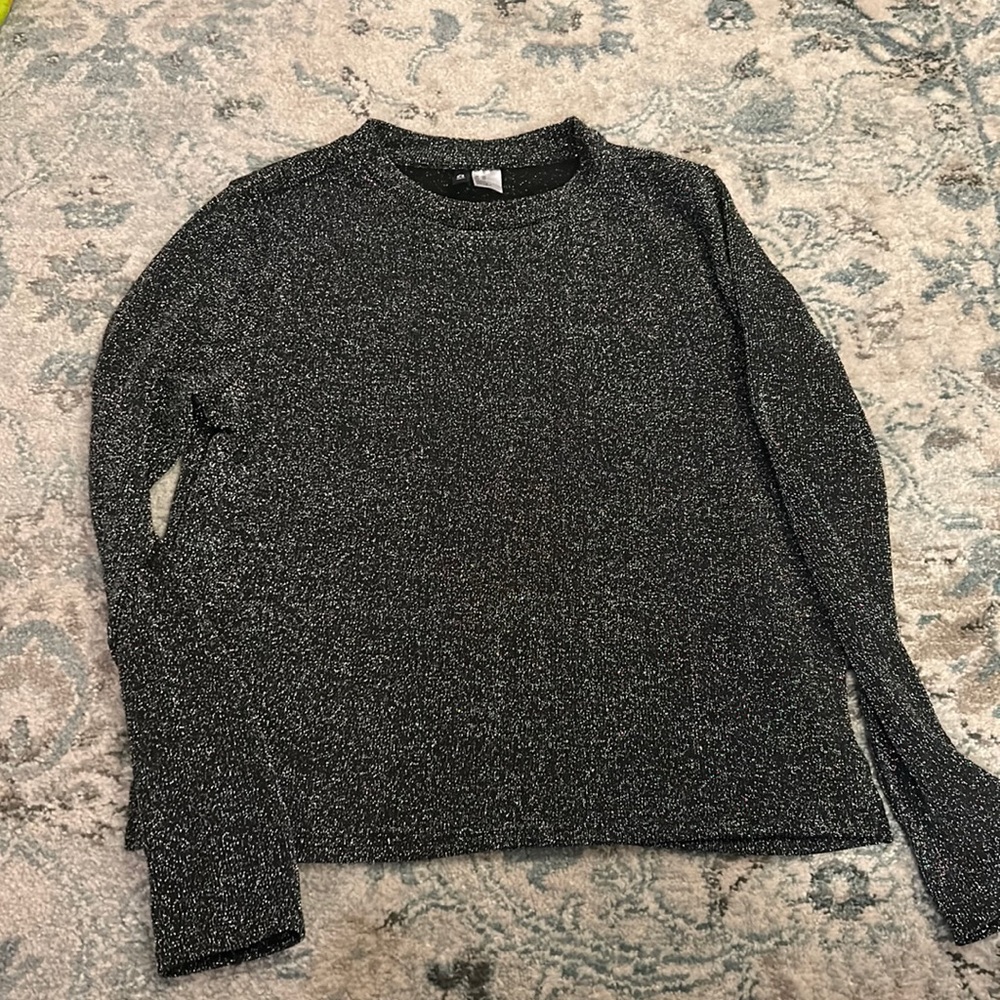 Black Long Sleeve with Sparkles